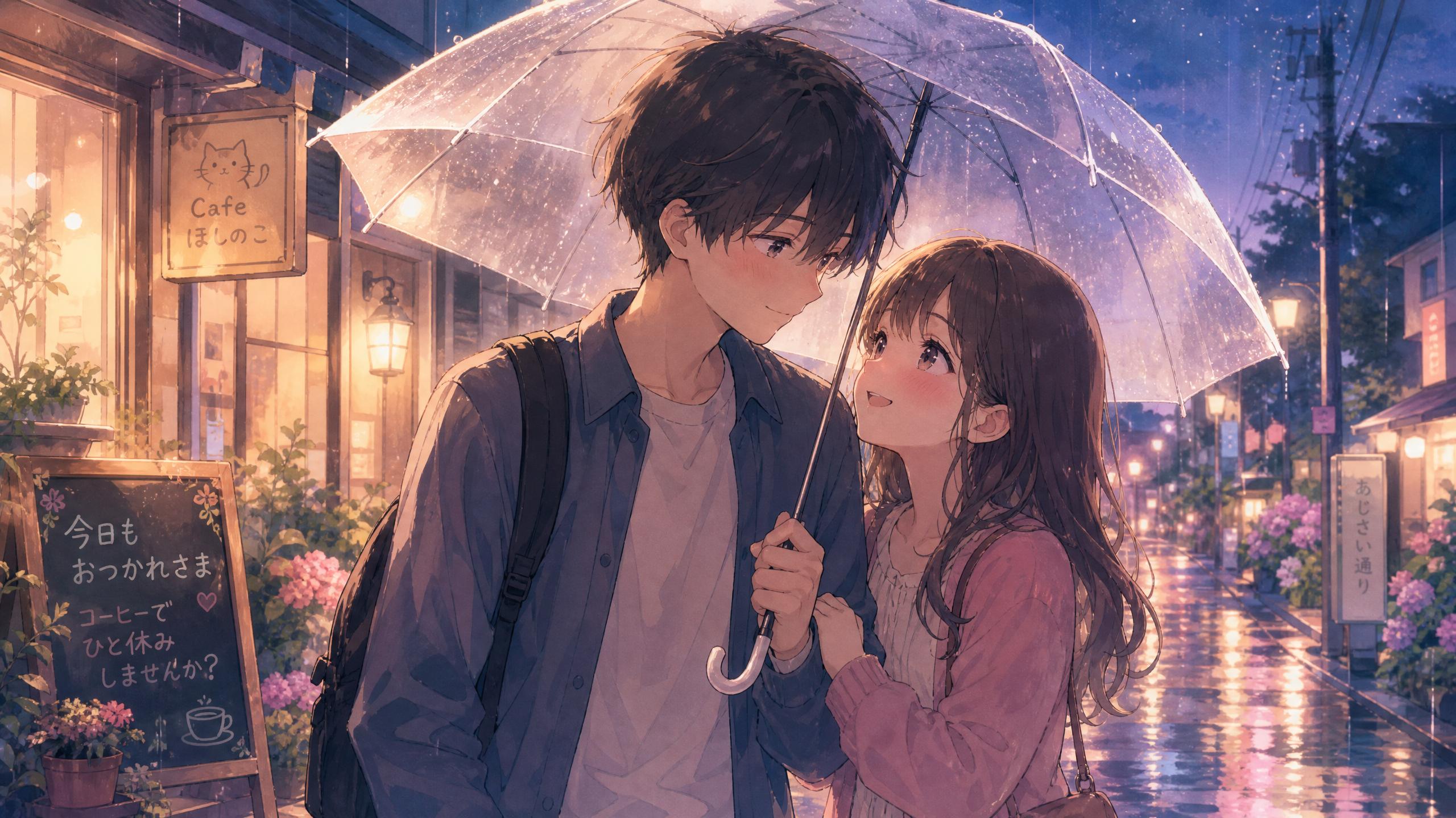 同人动漫-雨中相遇恋爱教程动漫合集